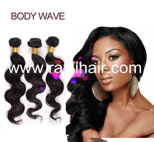 Wholesale 5a unprocessed natural virgin remy brazilian body wave human hair weaving