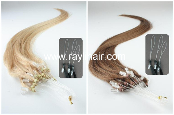 micro ring loop hair extension 100% human hair