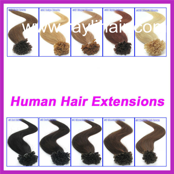 nail tip keratin hair extension