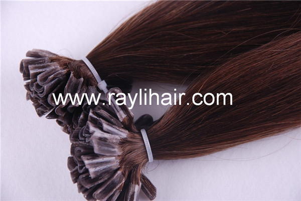 good quality 100% human hair U tip keratin hair extension