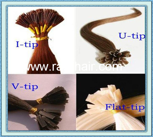 Tangle Free Shedding Free U/I/V pre-bonded /keratin hair extension