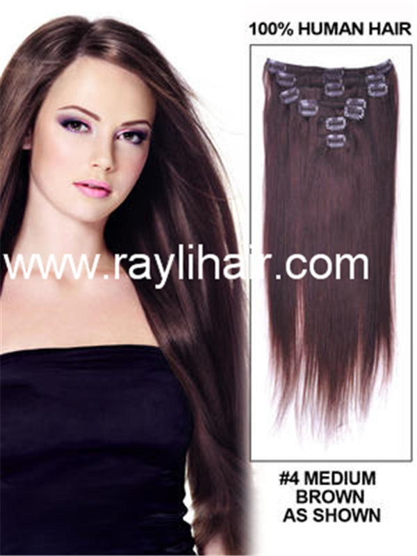 wholesale cheap high quality clip in hair extension